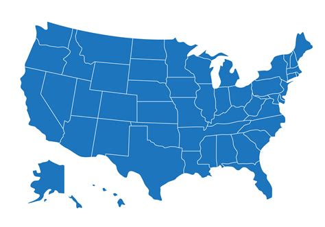 Discover more than 1200 maps. Free State Map of US Vector - Download Free Vector Art ...