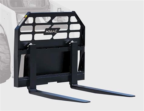 Compact Skid Steer Pallet Forks Himac Attachments