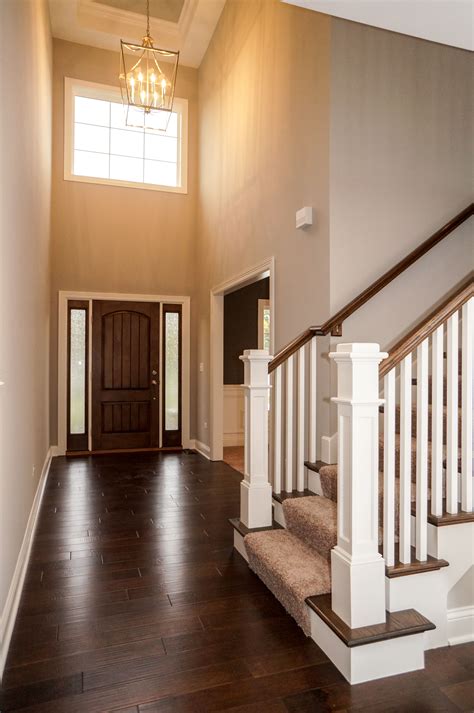 Spacious Two Story Foyer Foyer Decorating Foyer Design