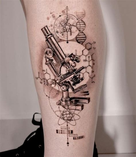 110 Science Tattoos For The Scientist In You Bored Panda