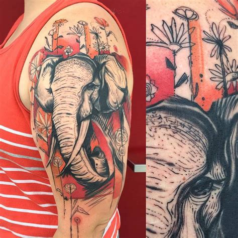 elefant tattoo gibt ihnen kraft 25 faszinierende ideen tattoos zenideen