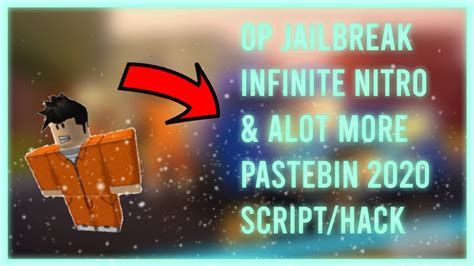 Jailbreak script with autofarm,tp,no clip,god mode,esp and many many more features !!! OP JAILBREAK SCRIPT PASTEBIN 2020 INFINITE NITRO & MORE - YouTube