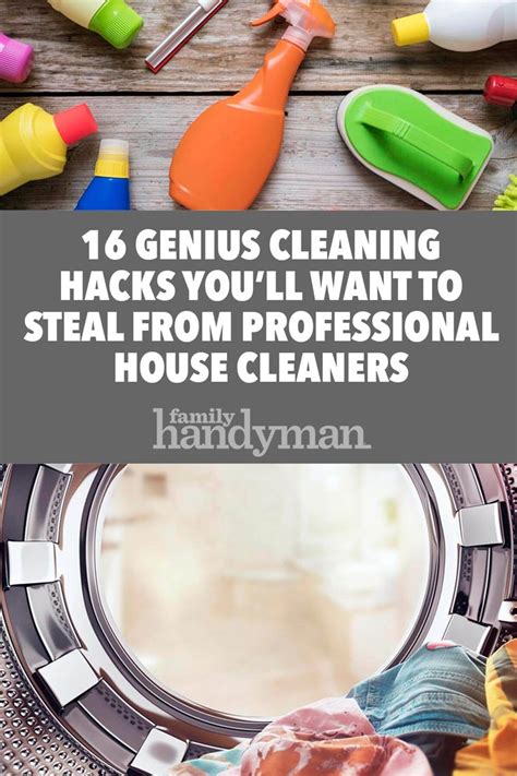 Genius Cleaning Hacks Youll Want To Steal From Professional House Cleaners Cleaning Hacks