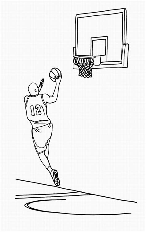 These bread basket are made of fine raw materials and come with better durability to last for a long time. Basket Ball Coloring Page - Coloring Home