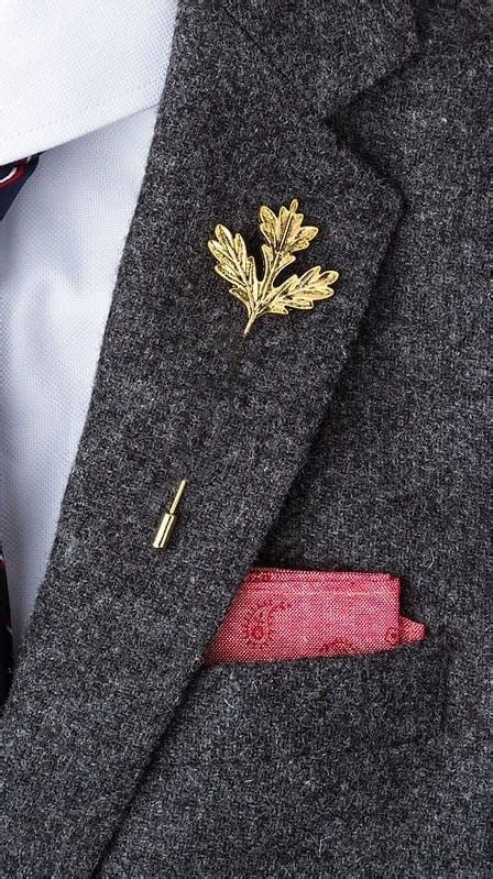 Compliment Your Suits With These 3 Lapel Pins