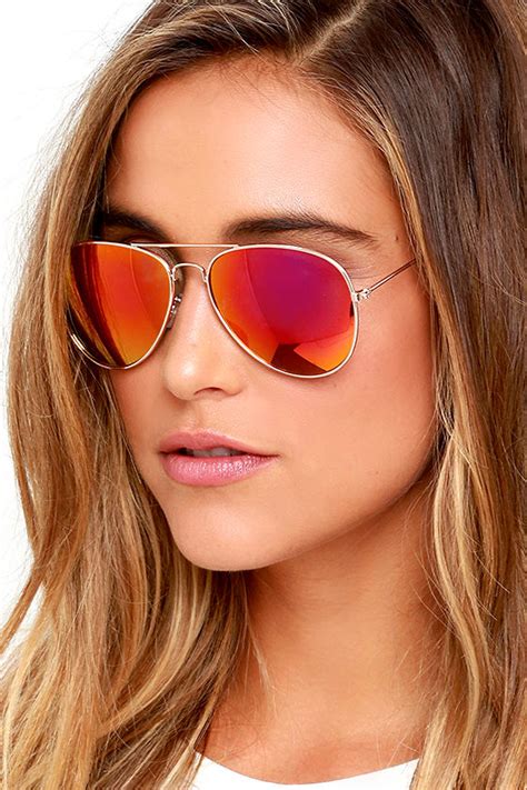 Cool Aviator Sunglasses Pink Sunglasses Mirrored Sunglasses 15 00 Lulus