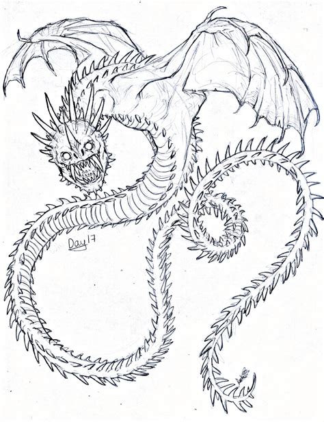 Whispering Death Dragon Coloring Pages Coloring Pages