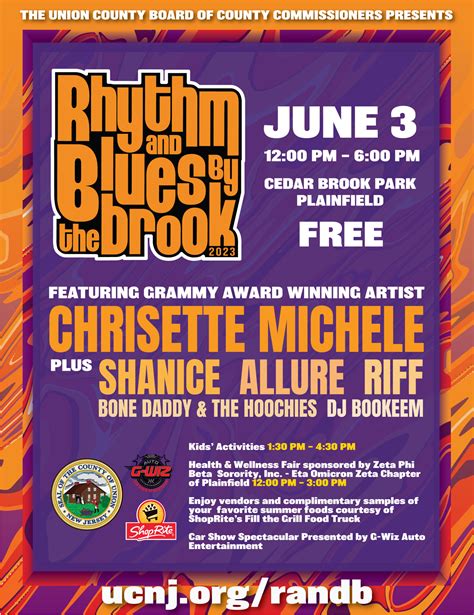 Rhythm And Blues By The Brook Returns To Cedar Brook Park In Plainfield