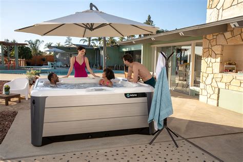 the spa and sauna co enhance your space with a hot tub