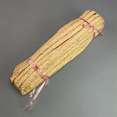 Plaited Straw Millinery Cord 56 Mm Wide
