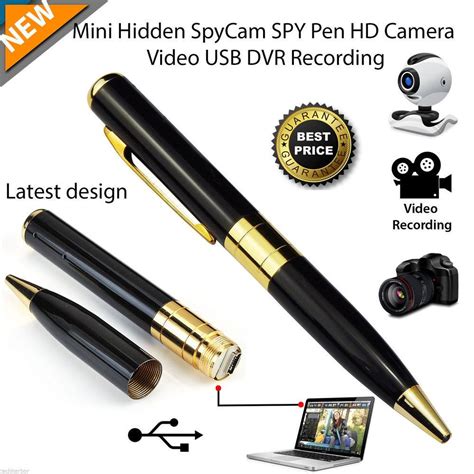 Buy Spy Pen Hidden Camera With Audiovideo Recording 16gb Card Support