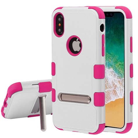 Military Grade Certified Tuff Hybrid Armor Case With Stand For Iphone