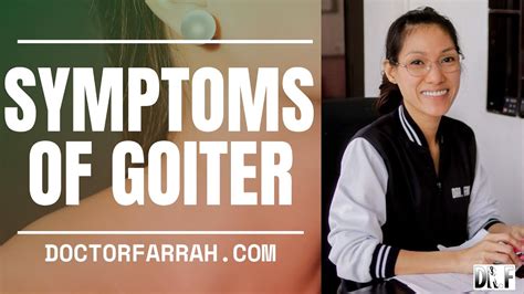 Symptoms Of Goiter 🌿 Youtube