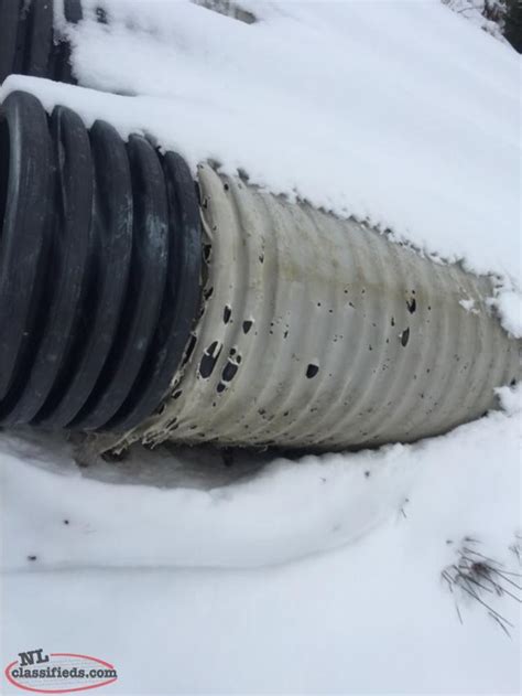Used 600mm X 20 Hdpe Culvert Pipe Witless Bay Newfoundland