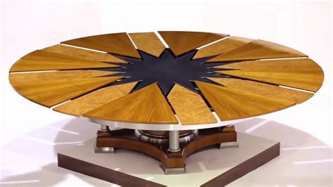Diy Expandable Round Dining Table Plans Modifications