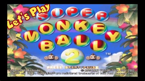 Let S Play Super Monkey Ball Part Youtube