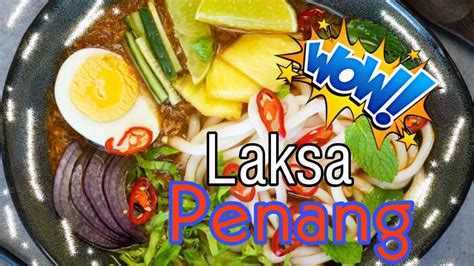 1 kilogram ikan sardin iaitu boleh guna selayang putih atau hitam. Cara masak Laksa Penang | sedap dan senang - YouTube