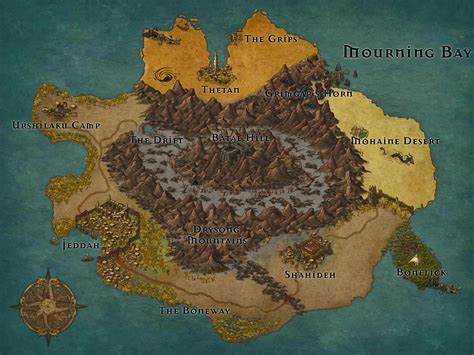 WIP - The Free Cities : dndmaps