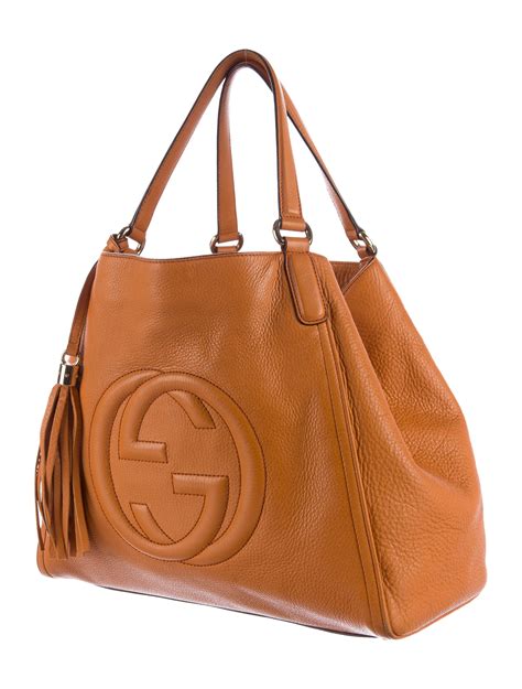 Gucci Medium Soho Tote Handbags Guc150180 The Realreal