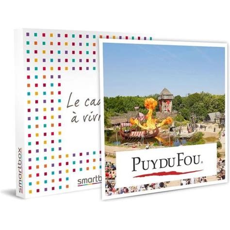 Smartbox Billets Puy Du Fou 2 Jours Pour 2 Adultes Et 2 Enfants Coffret Cadeau Cdiscount