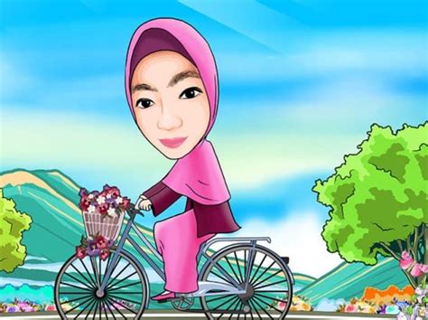 Gambar Lucu Kartun Wanita Gambar Keren