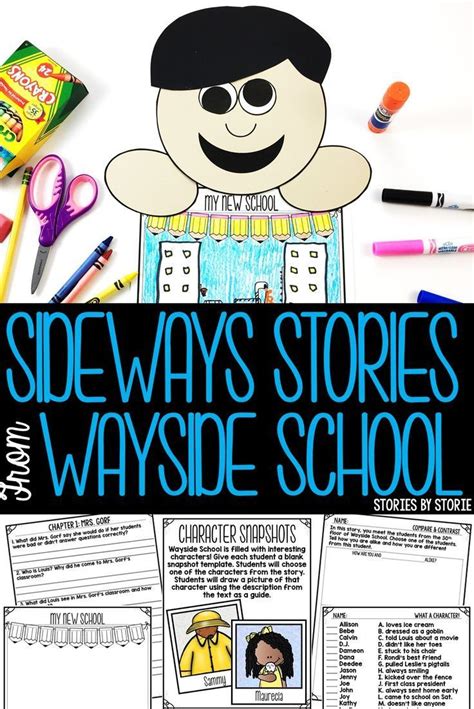 Sideways Stories From Wayside School Printable And Digital Wayside