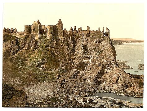 Dunluce Castle Antrim Irish Archaeology