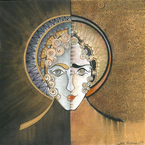 A Women Two Face Series 3 Painting By Dilek Yerlikaya Saatchi Art