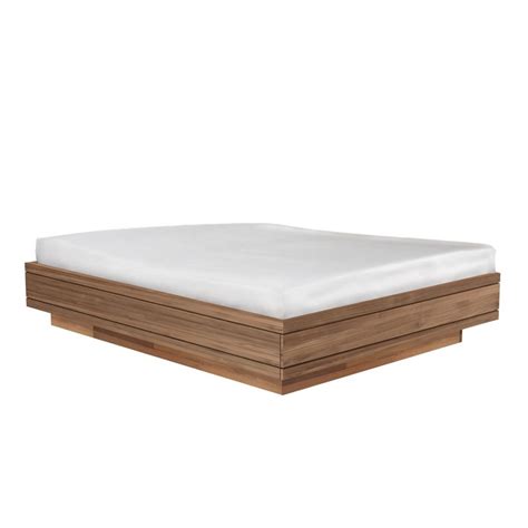  struttura letto matrimoniale senza rete  si abbina perfettamente con rete matrimoniale, e relativo materasso matrimoniale. Burger - Letto matrimoniale Ethnicraft con struttura in ...