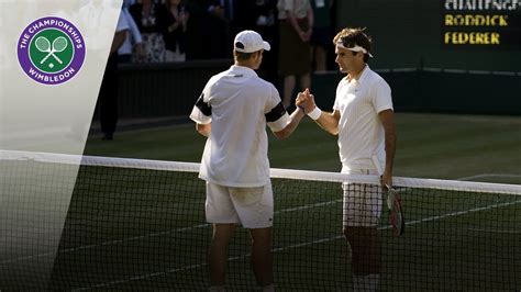 Andy roddick recalls classy gesture in 2009. Roger Federer v Andy Roddick: Wimbledon Final 2009 ...
