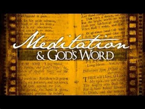 Meditate on it day and night.joshua was to. Meditate On His Word Day and Night! Be Blessed and Receive ...