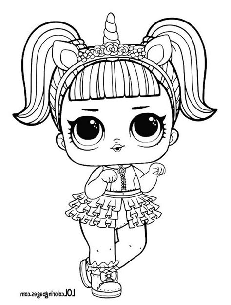 48 Lol Doll Unicorn Pet Coloring Pages Free Wallpaper