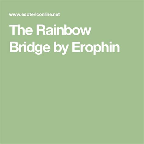 Ideas on how printable rainbow bridge rainbow poems for kids pdf | free pdf ebook advice on pet loss and euthanasia; The Rainbow Bridge by Erophin | Rainbow bridge poem, Rainbow bridge, Poems