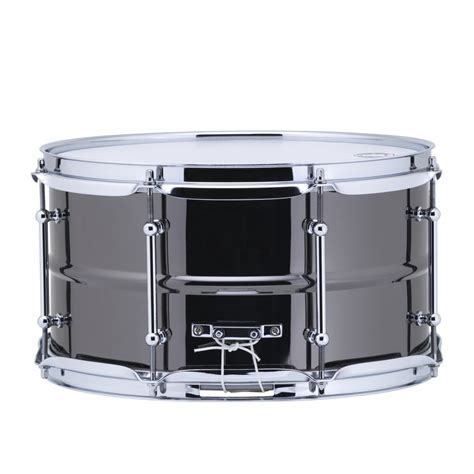 Disc Ludwig 14 X 8 Black Magic Snare Drum Wchrome Hardware At Gear4music