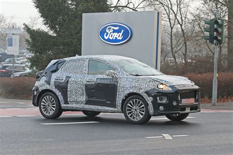 New Ford Fiesta Suv Spyshots Reveal Coupe Silhouette Could Replace