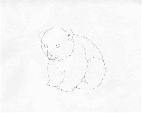 Animal Paintings Baby Polar Bears Pastel Painting