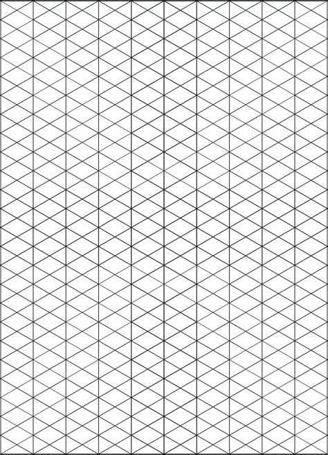 6 Best Images Of Printable Isometric Grid Paper Printable Isometric