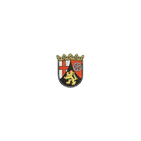 Wappen Rheinland Pfalz Mini Meine Aufnaher