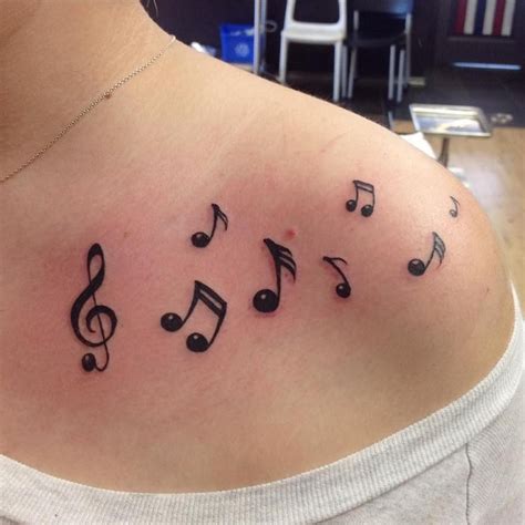 Tatuagens De Música Cifras Frases E Instrumentos Musicais Music