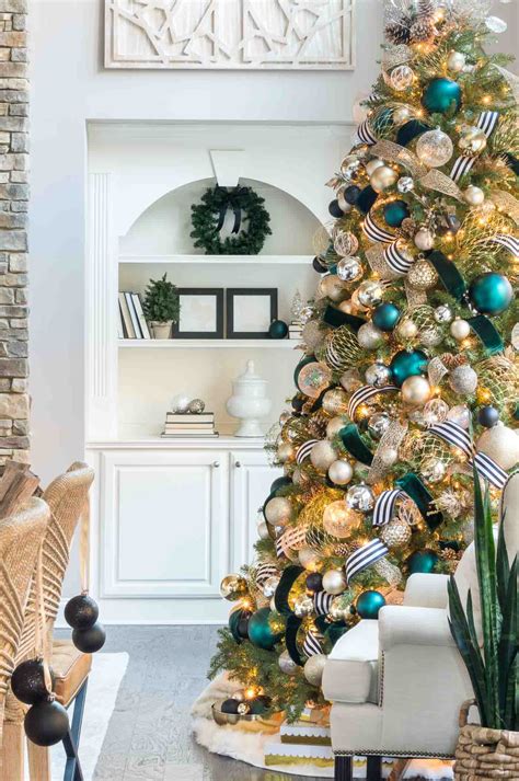 16 Christmas Tree Themes And Christmas Decoration Color Ideas