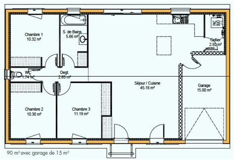 30 Plan De Maison 5 Chambres Avec Garage Plan De La Maison Plan