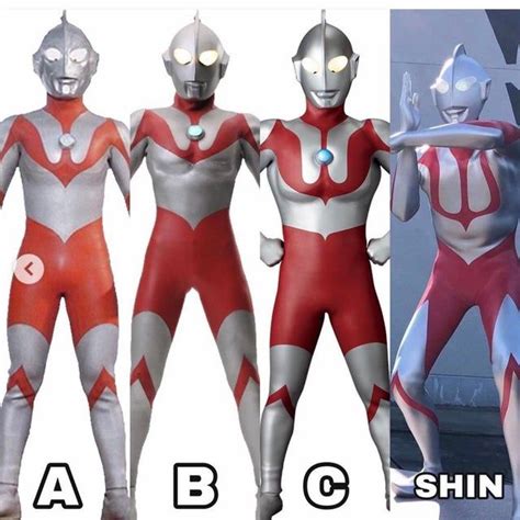 Classic Ultraman Compared To Shin Ultraman Ultra Boys Superhero