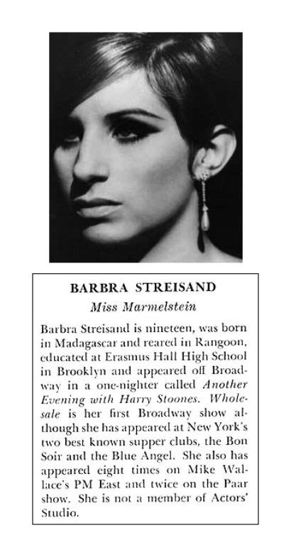 Look Back At The Very First Playbill Bios Of Broadway Stars Playbill