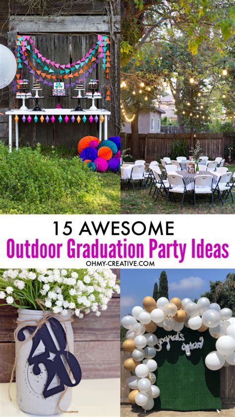 15 Awesome Outdoor Graduation Party Ideas 2024