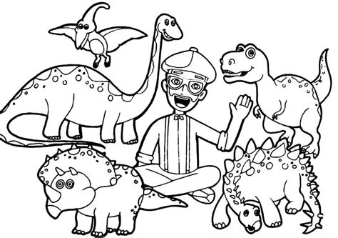 Blippi Coloring Pages - Free Printable Coloring Pages for Kids