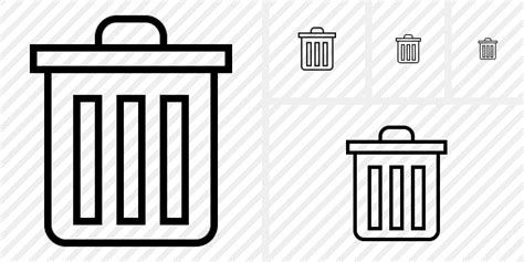Delete Icon Outline Black Professional Stock Icon And Free Sets