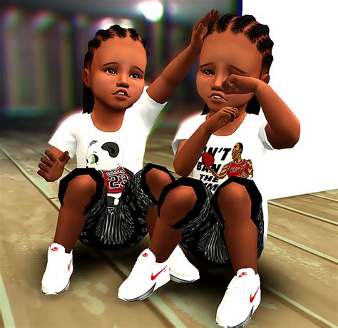Ebonix Parenthood Cornrows Toddler Hair Sims 4 Sims 4 Children