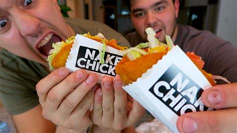 Taco Bells Naked Chicken Taco Review Youtube