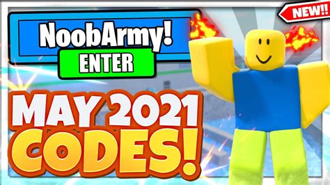 May 2021 All New Secret Op Codes Noob Army Tycoon Roblox Youtube