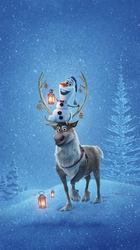 Olafs Frozen Adventure 2017 Phone Wallpapers Moviemania